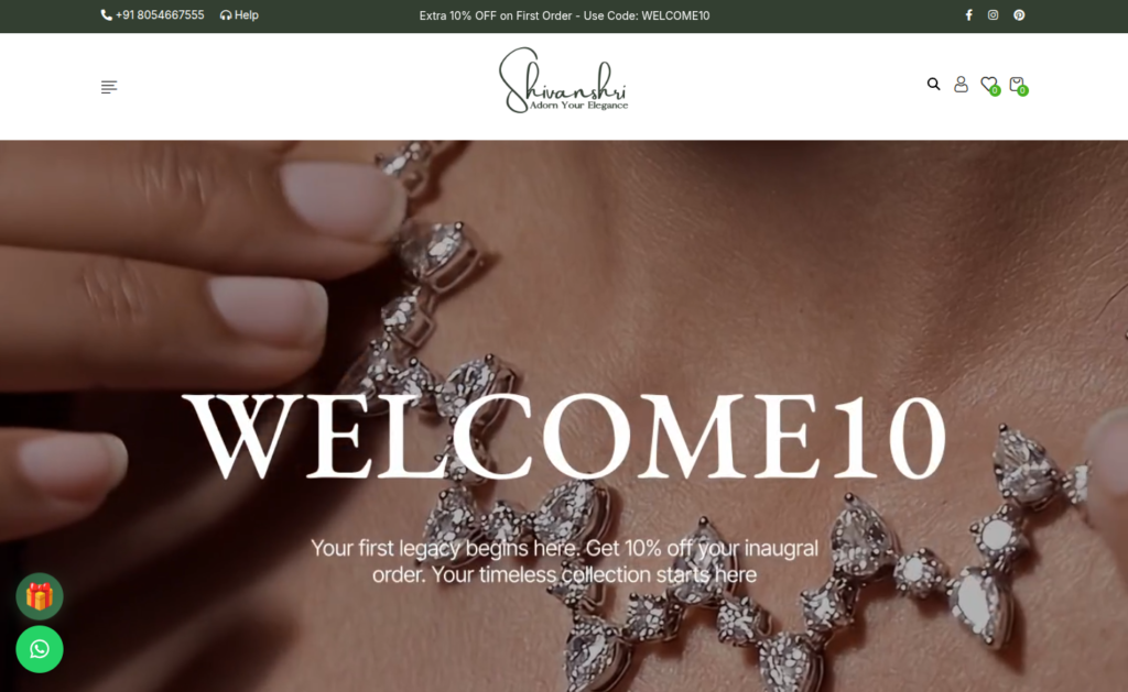 Shivanshri – Traditional Contemporary Indian Jewelry Online