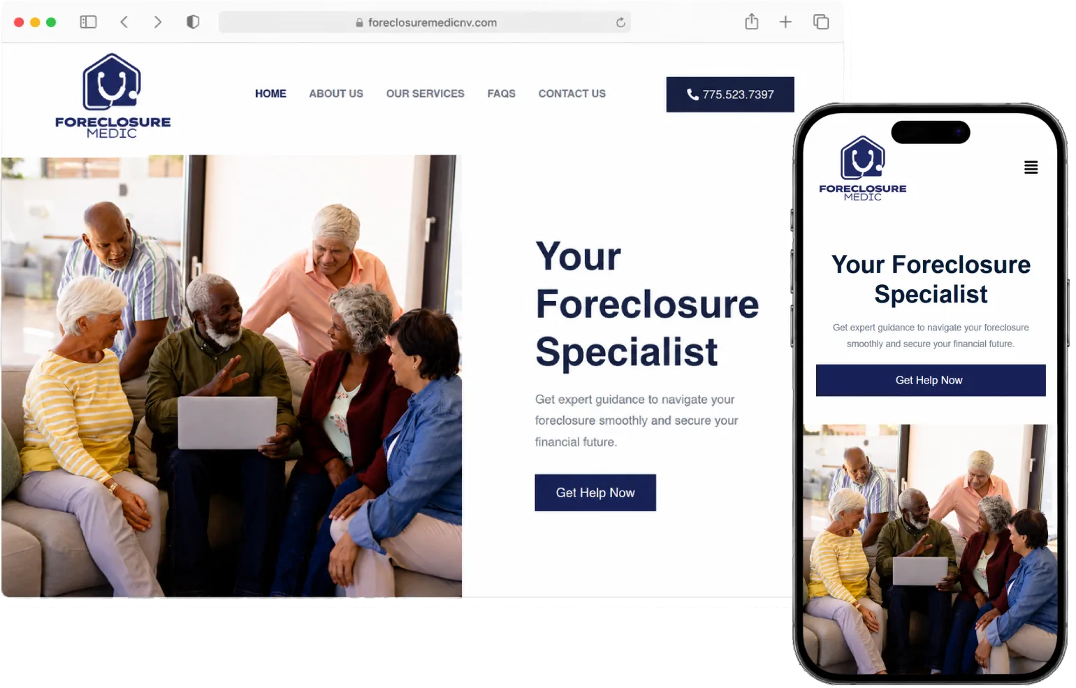 Real Estate & Foreclosure Assistance Platform