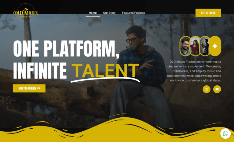 A Digital Showcase for Music, Media & Creative Storytelling