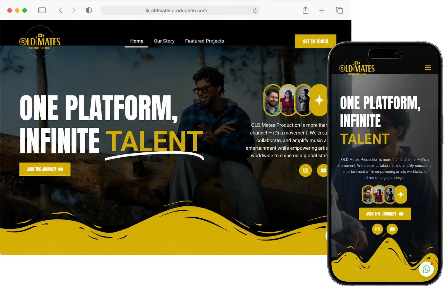 A Digital Showcase for Music, Media & Creative Storytelling