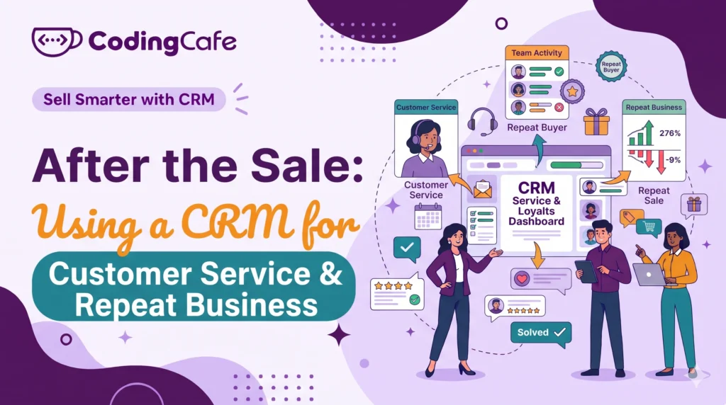 After The Sale Using A Crm For Customer Service And Repeat Business