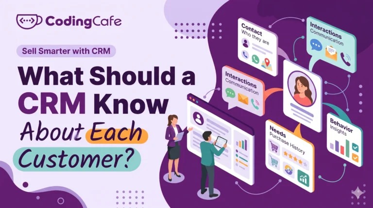 Crm Know About Each Customer