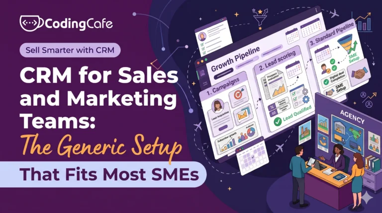 Crm For Sales And Marketing Teams The Generic Setup That Fits Most Smes