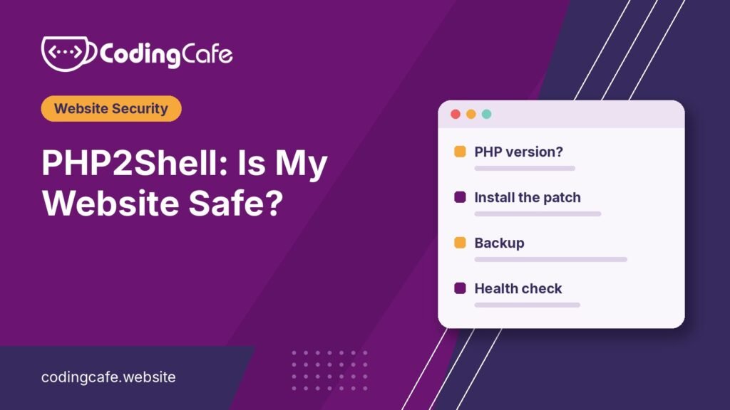 PHP2Shell: Is My Website Safe? What Business Owners Need to Know