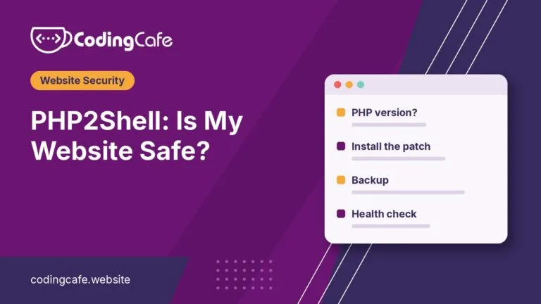 PHP2Shell: Is My Website Safe? What Business Owners Need to Know